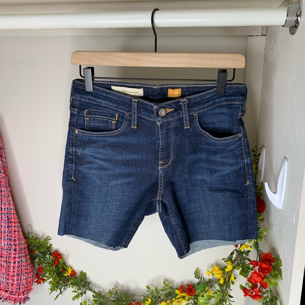 Sold❌Anthro Pilcro and Letters Stet Jean Shorts